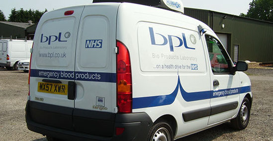 Renault Kangoo Van for BPL & NHS