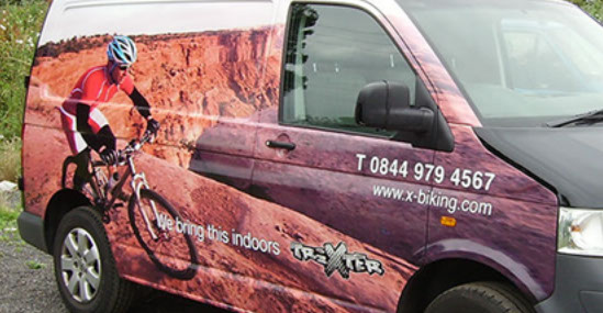 Fully printed vehicle wrap